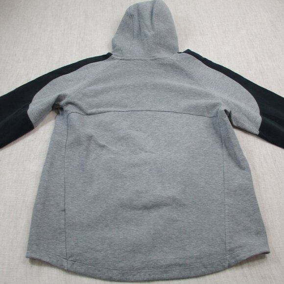 PUMA Evostripe Adjustable Hoodie Mens Large Gray Heather Long Sleeve Drawstring - Picture 2 of 9